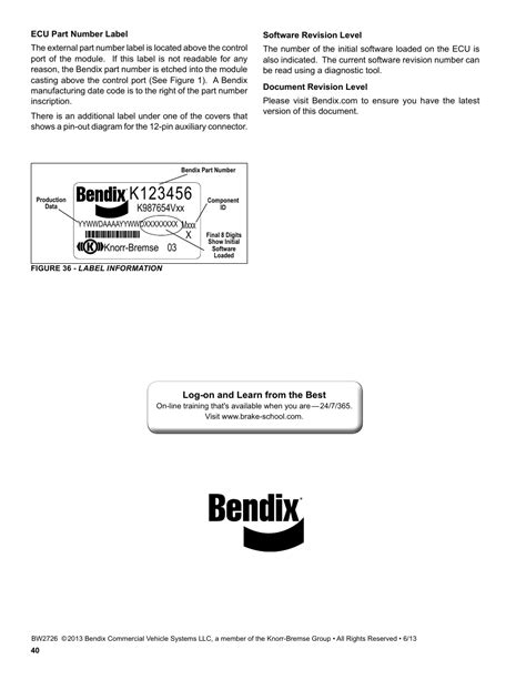 Bendix Commercial Vehicle Systems Tabs 6 Advanced Mc Sd Sheet User