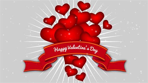 happy valentines day hd wallpaper background image  id