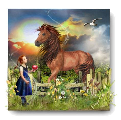 Besides good quality brands, you'll also find plenty of discounts when you shop for apple horse during big sales. "An Apple for Her Horse" by judymjohnson liked on Polyvore ...