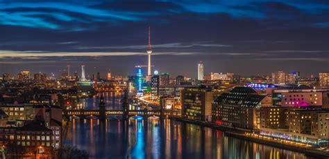 Berlin Skyline Mediaspree Berlin City Skyline City Skyline