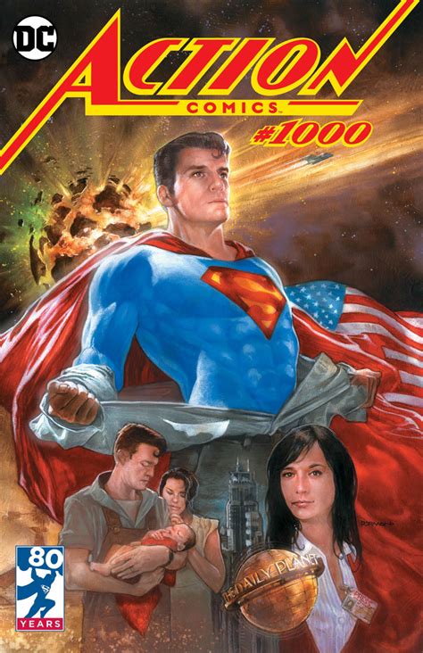 Action Comics 1000 Dave Dorman Exclusive Variant Cover