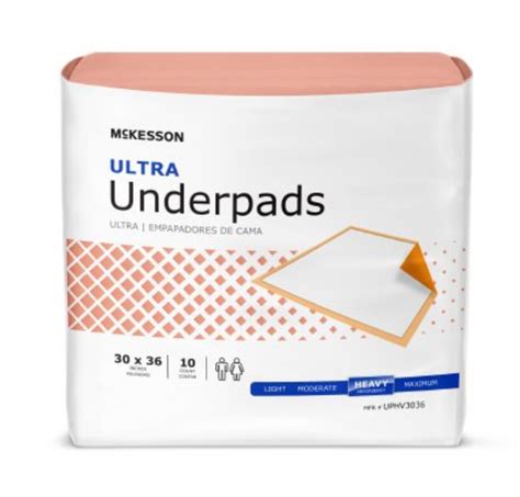Underpad Mckesson Ultra 30 X 36 Inch Disposable Fluff Polymer Heavy