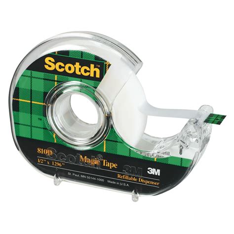 Scotch 810 Series Magic Tape With Refillable Dispenser Grand And Toy