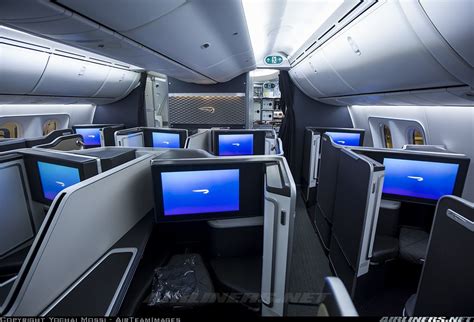 British Airways Boeing 787 9 Dreamliner Business Class Cabin Boeing