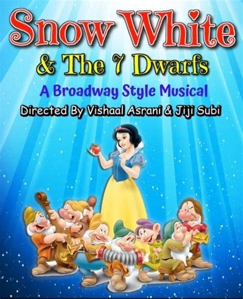 Snow White And The 7 Dwarfs A Broadway Musical Ticket Booking For