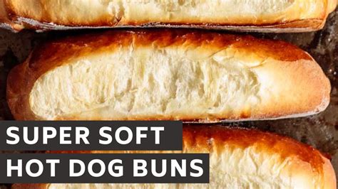 How To Make Hot Dog Buns Soft Brioche Hot Dog Buns Youtube