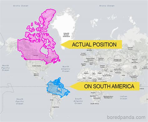 15 Maps Reveal How The World Actually Looks