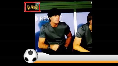 I couldn't fault the players' effort, but there were certain things we have to improve. Jogi Löw fast sich in die Hose - YouTube