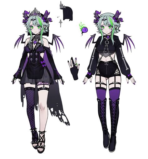 Bsapricot Apricot The Lich Apricot The Lich 1st Costume Indie Virtual Youtuber Original