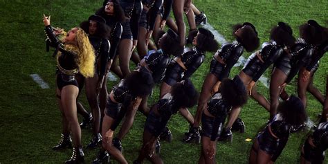 And the public loves her…when she's being safe. Beyonce's Super Bowl 50 Outfits, Performance Paid Tribute ...