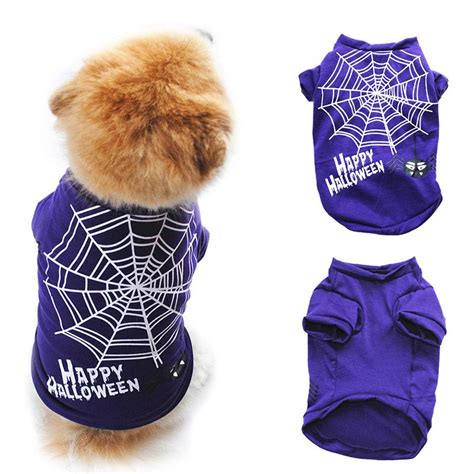 Whatever french bulldog clothes styles you want, can be easily bought here. 2019 Cotton Dog Clothes Halloween Dogs Clothing French ...