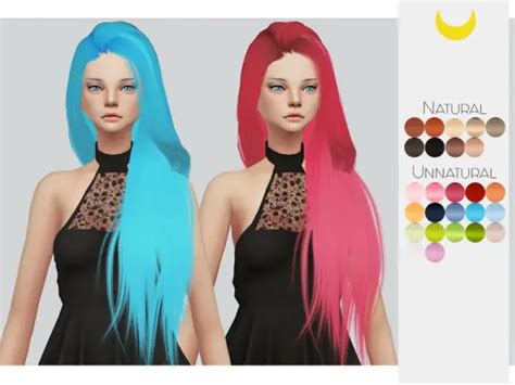 Sims 4 Hairs The Sims Resource Stealthic`s Eden Hair Retextured By