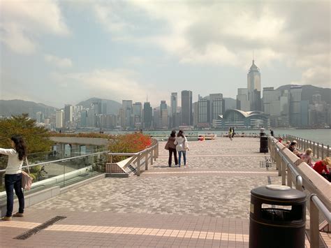 The promenade connecting tsim sha tsui star ferry to hunghom provides some of the best views in hong kong. File:Tsim Sha Tsui Promenade with Victoria Harbour view ...