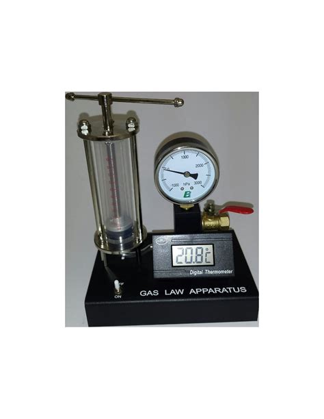You can learn more about how manometers work, and even run a simulated boyle's law experiment by visiting the chemistry applet website (see bibliography). Boyles Law Apparatus - non-oil type with screw piston