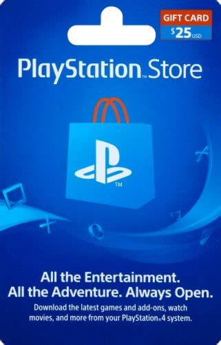 Sony PlayStation 25 Gift Card Activate And Add Value After Pickup