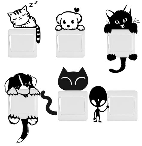 Cute Animal Stickers Black And White Gelatdemaduixa