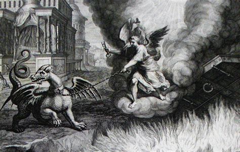 File:Apocalypse 29. Satan bound for 1000 years. Revelation cap 20 v 1