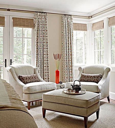 They trap air in distinct pockets, creating outstanding insulation at the window. HOME DZINE Home Decor | Window treatments for French doors