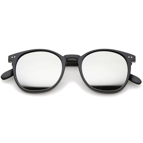sunglass la classic slim p3 shape frame round lens horn rimmed sunglasses ebay