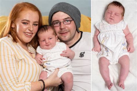 Scots Mum Stunned After Giving Birth To Baby Daughter Weighing A