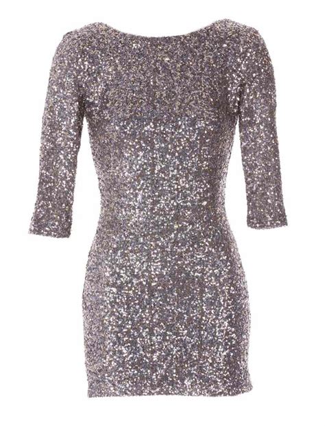 Silver Sequin Dress Picture Collection