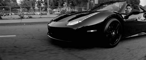Ferrari was founded by race car. Ferrari Convertible Sports Car Driven By G-Eazy In West ...