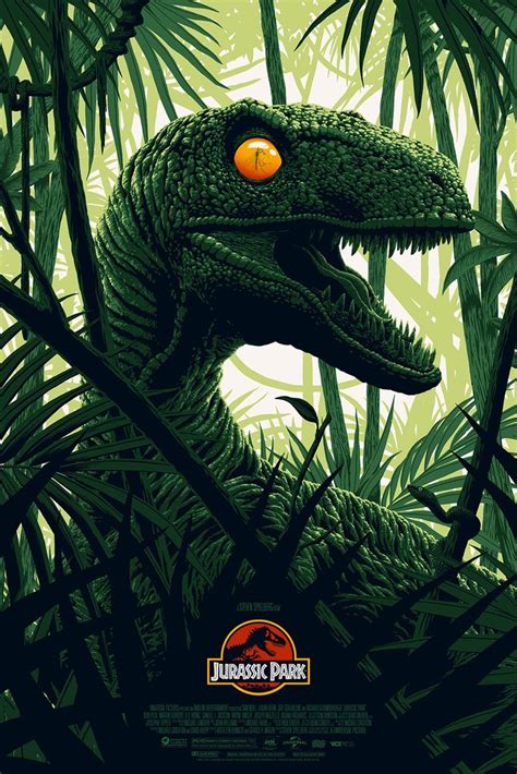 The Geeky Nerfherder Coolart Jurassic Park Print By Florey A