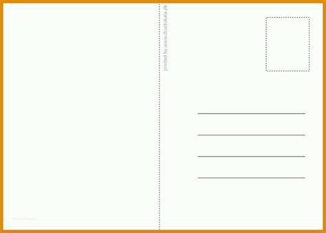 Modisch Postkarte Ruckseite Vorlage Wohnideen 288969 Muster And Vorlagen Kostenlos Herunterladen
