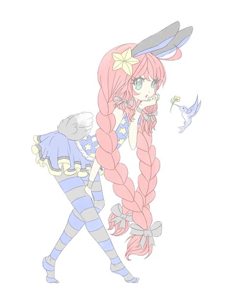 Sai Anime Bunny Girl Line Art Coloring By Hikaridullahan On Deviantart