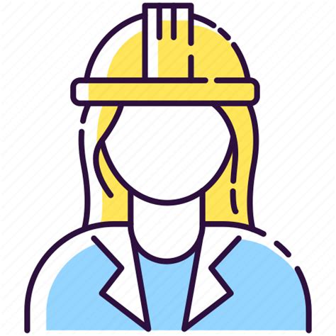 Architect Female Engineer Female Engineer Icon Worker Icon