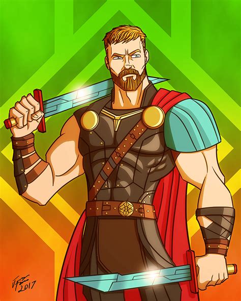 Thor Ragnarok By Jonathanserrot On Deviantart