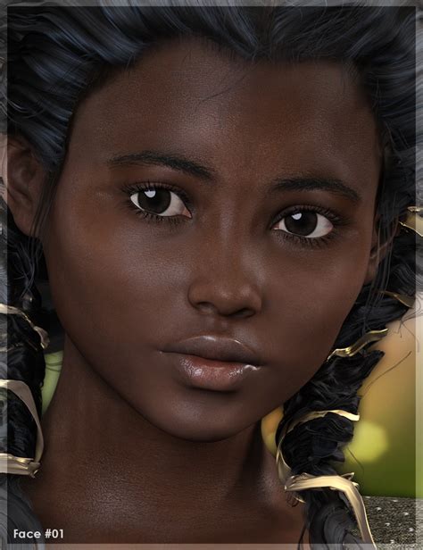 Face IT Tween Julie 7 Daz 3D