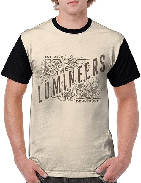 The Lumineers T Shirt Baseball Mans Sport Short Sleeve O Neck Tops