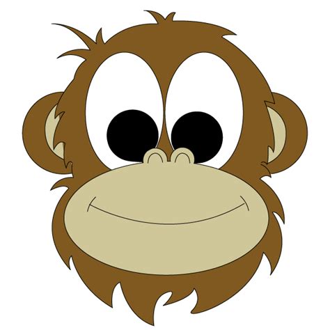 Monkey Face Clipart 2 Wikiclipart