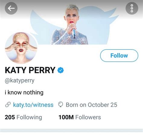 Singer Katy Perry Breaks Record On Twitter Becomes The First Person To
