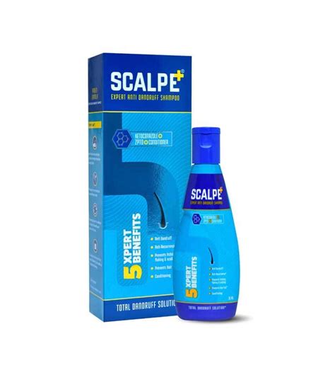 Scalpe Plus Expert Anti Dandruff Shampoo 75ml Wealzin