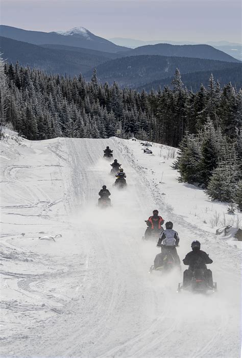 Maintaining New Hampshire’s 7,000 miles of snowmobile trails • New
