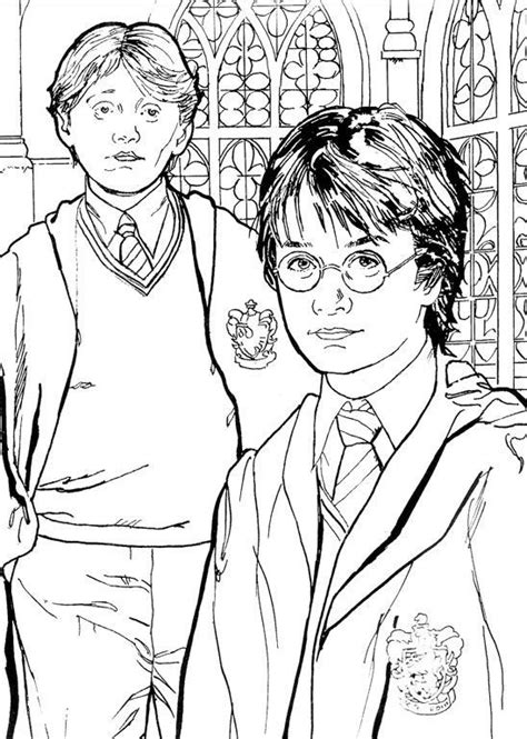 Download harry potter color pages and use any clip art,coloring,png graphics in your website, document or presentation. Harry potter | Harry potter coloring pages, Harry potter colors, Harry potter coloring book