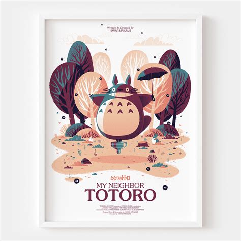 My Neighbor Totoro Posters Lanetamag