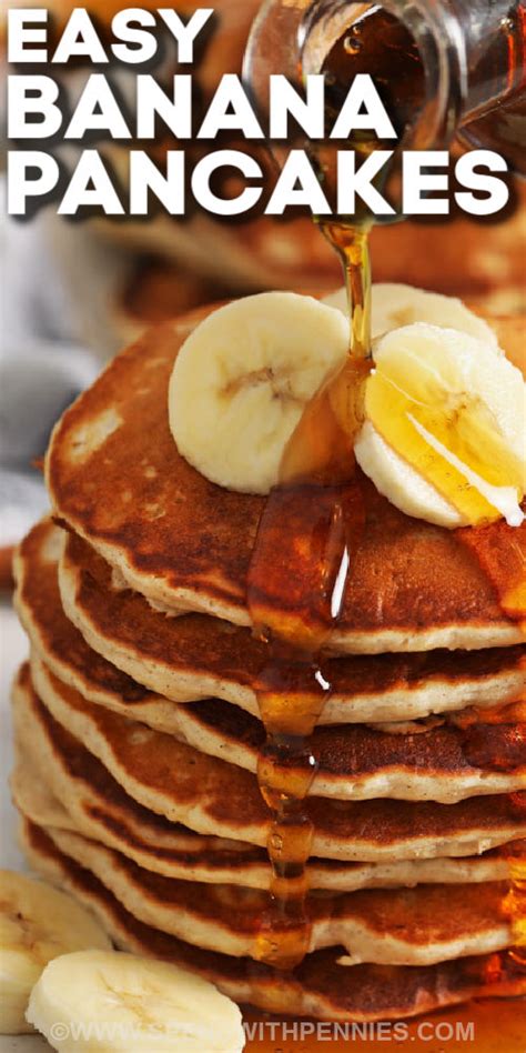 Easy Banana Pancakes Quick And Delicious Be Yourself Feel Inspired