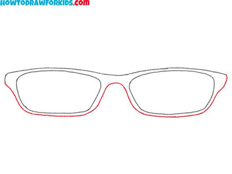 How To Draw Anime Glasses Easy Drawing Tutorial For Kids