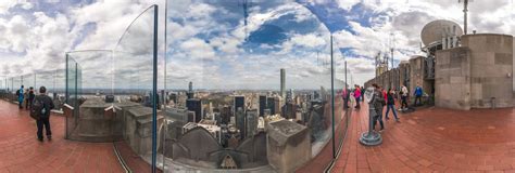 Rockefeller Center Observation Deck Ny 360 Panorama