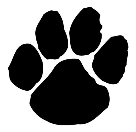 Black Panther Paw Logo