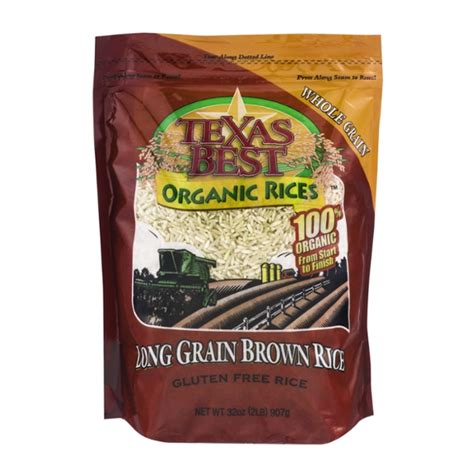 Save On Texas Best Brown Rice Whole Grain Long Grain Organic Order
