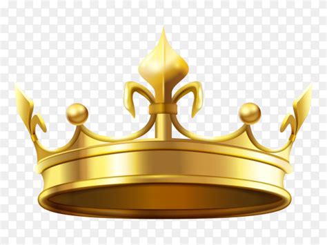 Realistic Gold Crown Vector Png Similar Png