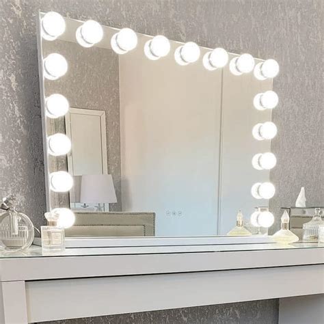 Marilyn Hollywood Mirror With Led Lights 60x100cm Glamour Mirrors