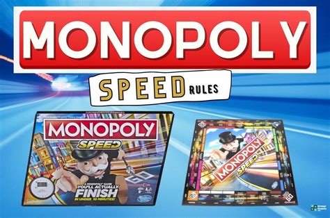 Spielzeug Monopoly Speed Board Game Fast Playing Play Monopoly In Under