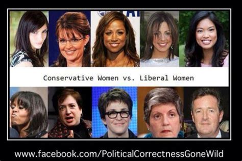 conservative women vs liberal women very funny interesting posters pinterest very