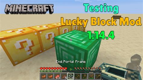 Minecraft Lucky Block Mod Version 1144 Update Youtube