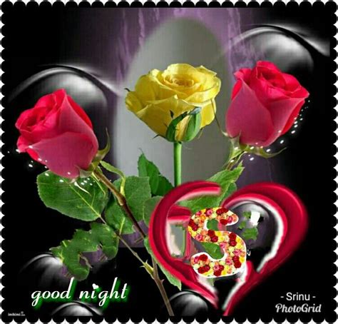 Beautiful good night images pic with greeny flowers with altra text wishes good night. good night image by 💞🌹$rinuVarma🌹💞 | Good night greetings